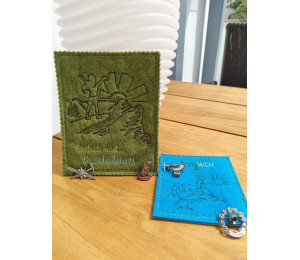 Stickserie - Hiking Wandern Line Art